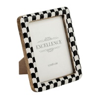 Cornice portafoto Excellence 13 x 18 cm bianco e nero