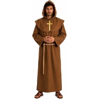 Costume da monaco per adulto