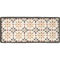 Tappeto cucina 120 x 50 cm - motivo idraulico floreale