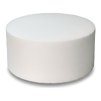 Dummie circolare in polistirolo 15 x 15 cm - Azucren