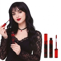 Rossetto liquido rosso opaco stile gotico - 1 pezzo
