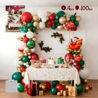 Kit di palloncini natalizi - 104 pezzi
