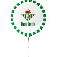 Palloncino rotondo del Real Betis Balompié da 46 cm