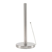 Portarotolo da cucina in acciaio inox con supporto