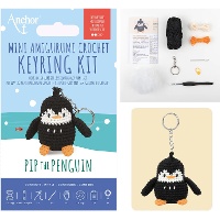 Kit Portachiavi Amigurumi - Pip the Penguin - Anchor