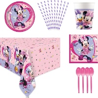 Kit per festa a tema Minnie Mouse - 8 persone
