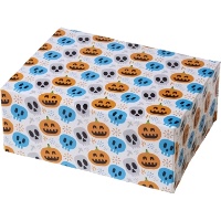 Scatola per dolci di zucche felici di 18 x 13,5 x 7,5 cm - Decora - 1 unità