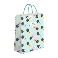 Borsa regalo 23 x 10 x 18 cm 'Profe, tu brilli' - 1 unità