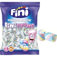 Nuvole bianche e rosa con spirali - Fini finitronc spirali - 125 unità