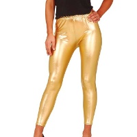 Leggings metallizzati colorati - 1 unità