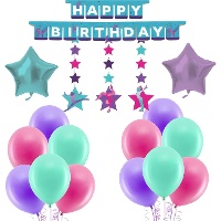 Pacchetto decorativo per la festa di ginnastica ritmica - 36 pezzi