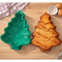 Stampo in silicone a forma di albero di Natale 21 x 30 cm