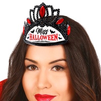 Fascia da Corona Nera Miss Halloween