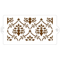 Stencil barocco 15 x 30 cm - Decora