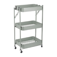 Carrello ausiliario pieghevole 77 x 45 x 30 cm verde