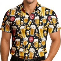 Camicia costume da Birra per uomo