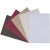 pack cartoncini lisci perlati colori caldi da 25,4 x 18 cm - Artis decor - 15 unità