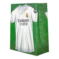 Borsa regalo di 23 x 18 x 10 cm del Real Madrid prato