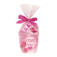 Sacchetto di marshmallow e cuori gommosi da 100 g