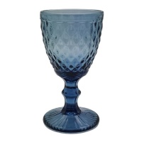 Tazza incisa blu da 330 ml - 1 pezzo