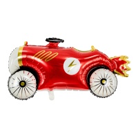 Palloncino XL silhouette Vintage Race Car da 93 x 48 cm - PartyDeco