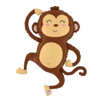 Palloncino Jumping Jungle Monkey 1,02 x 0,86 m - Grabo
