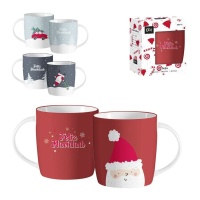 Paniate - Christmas Decoration Confezione Regalo Tazza Babbo Natale con  Infusore - Piatti Bicchieri e Tazze Natalizie in offerta da Paniate