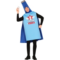 Costume da bottiglia di vodka per adulti