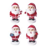 Figure di Babbo Natale da 3 cm - Dekora - 50 pz.