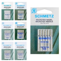 Aghi per macchine da cucire Microtex - Schmetz - 5 pz.