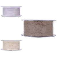 Nastro di pizzo con fiori 3,8 cm - 10 m