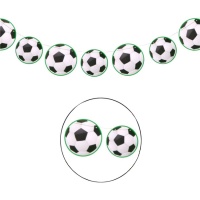 Festone palloni da calcio 3 m