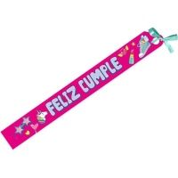 Fascia per bambini Happy Birthday 135 x 8 cm