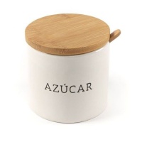 Zuccheriera bianca Azúcar con coperchio - DCasa