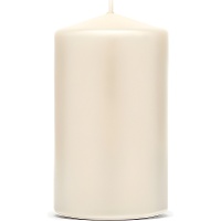 Candela colorata di 6,5 X 10 cm - 6 unità