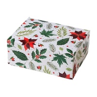 Scatola per dolci di Natale dimensioni 18 x 13,5 x 7,5 cm - Decora