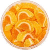 Sprinkles di caramelle gommose a fette d'arancia, 142 g - PME
