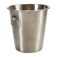 Secchiello in acciaio inox 22 x 20,5 cm
