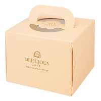 Scatola per torte da 25 x 25 x 15,5 cm con base - Hilarious