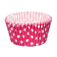 Capsule per cupcakes colorate a pois - Pastkolor - 24 pezzi