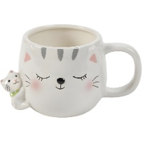Tazza da 400 ml a forma di gatto