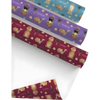 Carta da regalo dei Re Magi assortita 2 x 0,70 m - 1 pezzo