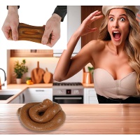 Finto escremento viscoso da 11 cm