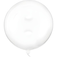 Palloncino orbz trasparente da 60 cm