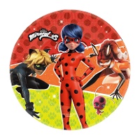 Piatti di Ladybug 23 cm - 8 pezzi