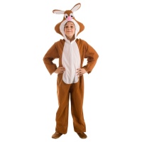 Costume da coniglietto marrone per bambini