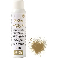 Spray alimentare metallizzato in colori di 150 ml - Decora