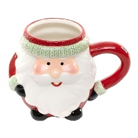 Tazza di Babbo Natale di 15,5 x 10,2 x 10,4 cm