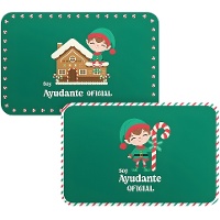 Tovaglietta Elfo aiutante di Babbo Natale 43 x 28 cm assortita - 1 pezzo
