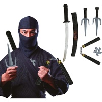 Set ninja - 5 pezzi